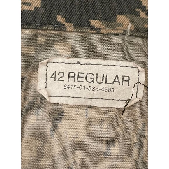 Authentic Men 42 REG Airman Battle Uniform Coat Air Force NSN 8415-01-536-4583 - Picture 7 of 9